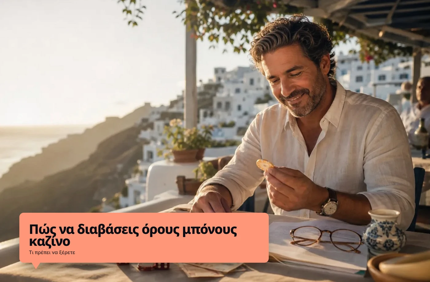 πώς να διαβάσεις όρους μπόνους καζίνο